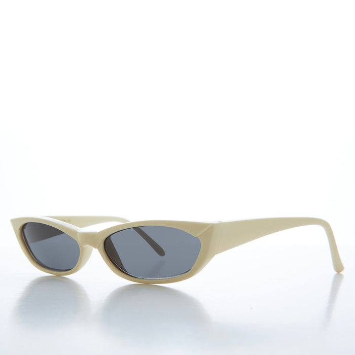 SUNGLASS MUSEUM 90s Edgy Slim Vintage Sunglasses - Anton