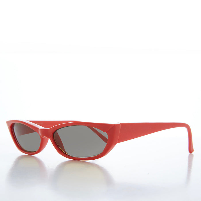 SUNGLASS MUSEUM 90s Edgy Slim Vintage Sunglasses - Anton