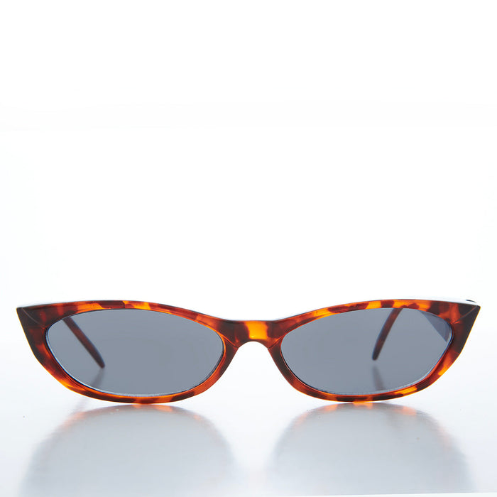 SUNGLASS MUSEUM 90s Edgy Slim Vintage Sunglasses - Anton