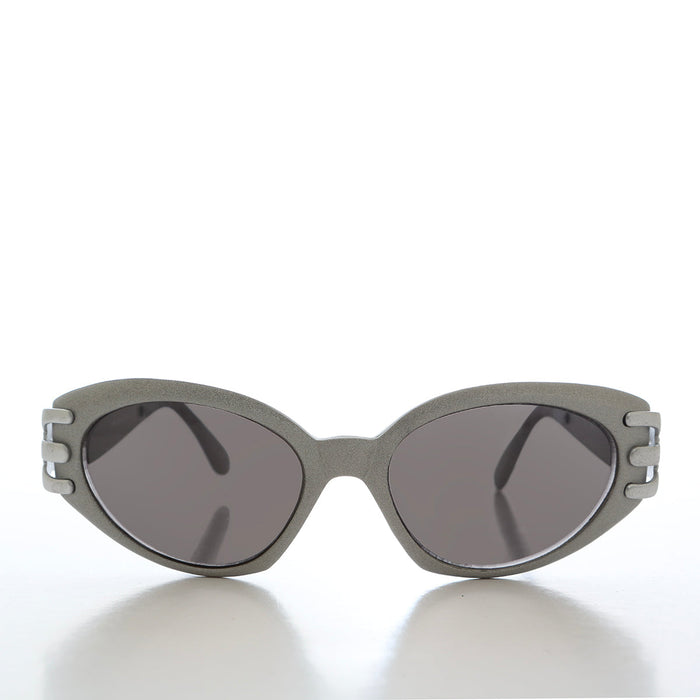 SUNGLASS MUSEUM Embellished 90s Cat Eye Vintage Sunglasses - Asa