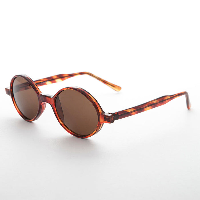 SUNGLASS MUSEUM Classic Round Mod Vintage Retro Sunglass - Ashton