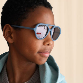 Aviator | Polarized Sunglasses | Child | 3-8 Y | Black
