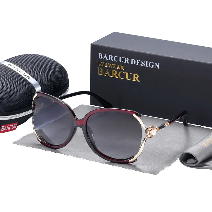 BARCUR Sunglasses Trendy Butterfly Design Fashion
