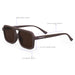 TOPFOXX Atlas - Brown Squared Sunglasses - Product image