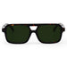 TOPFOXX Atlas - Green Tortoise Squared Sunglasses - Product image