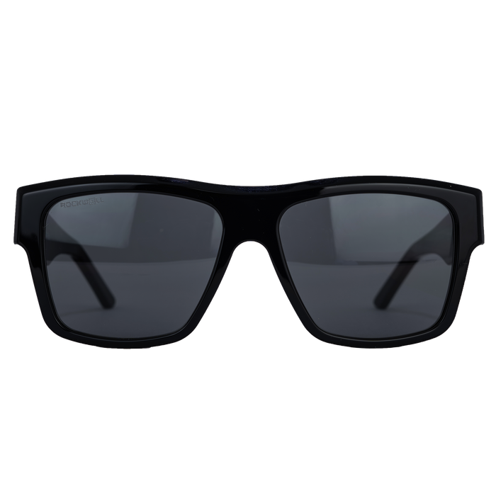 image of sunglasses model Rockwell Time Aurora (Black/Black)