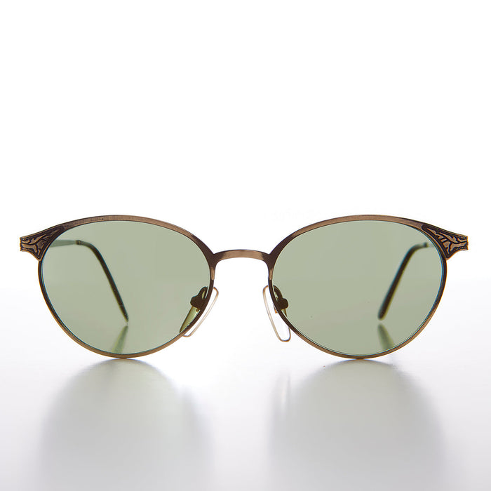 SUNGLASS MUSEUM Filigree Cat Eye Vintage Sunglass - Balboa