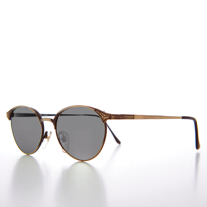 SUNGLASS MUSEUM Filigree Cat Eye Vintage Sunglass - Balboa