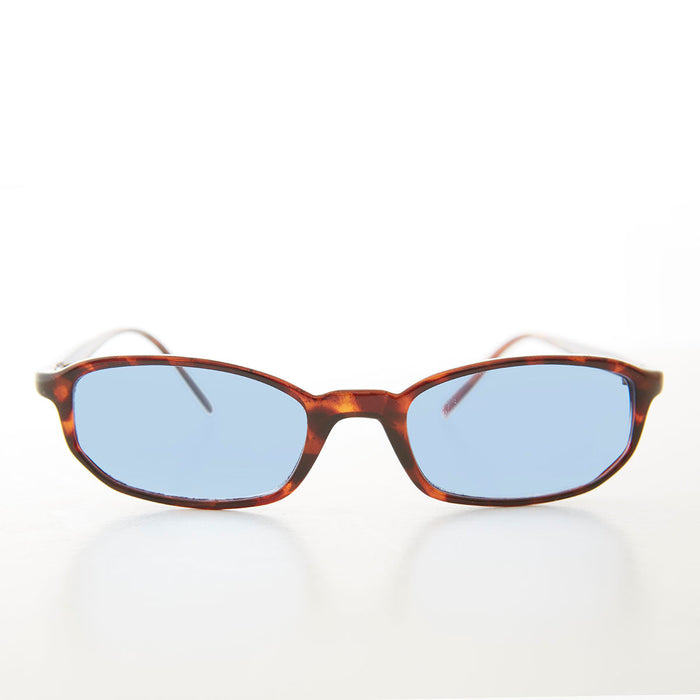 SUNGLASS MUSEUM Small Rectangle Tinted Lens Sunglasses - Bard