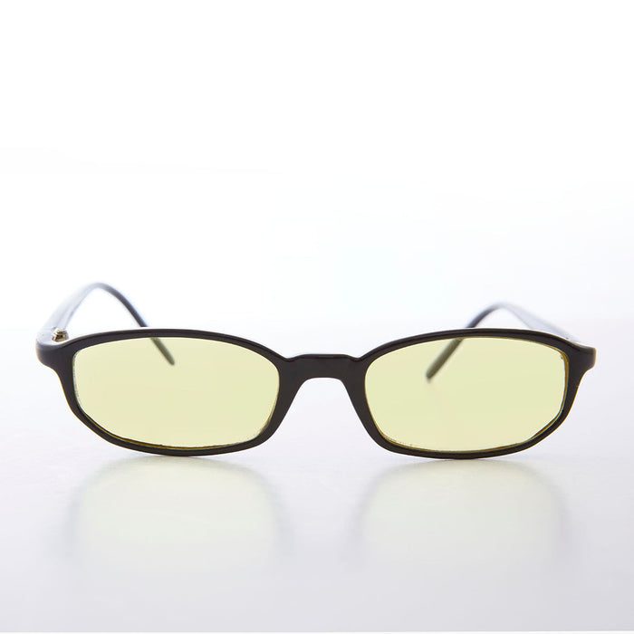 SUNGLASS MUSEUM Small Rectangle Tinted Lens Sunglasses - Bard