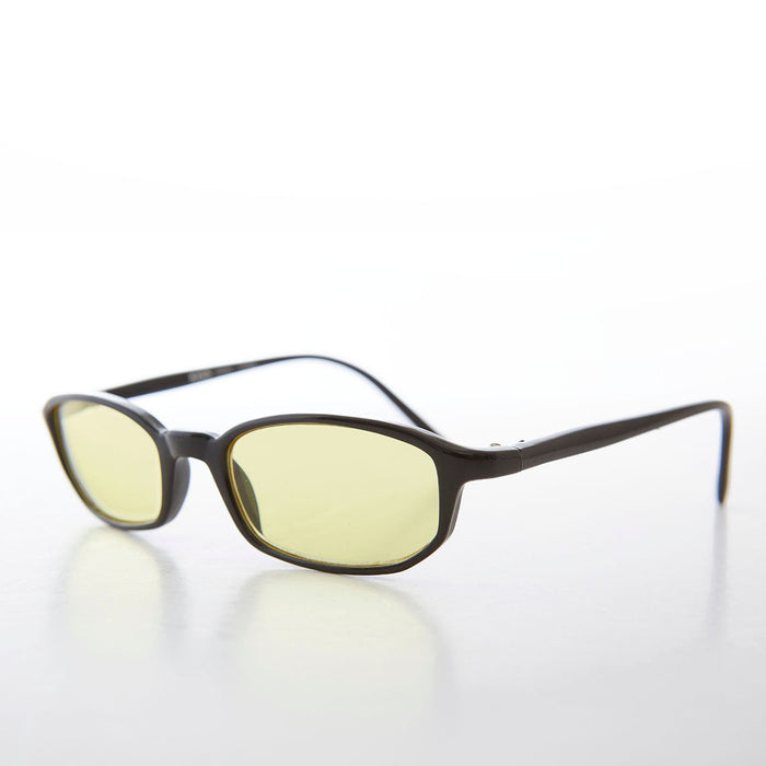 SUNGLASS MUSEUM Small Rectangle Tinted Lens Sunglasses - Bard