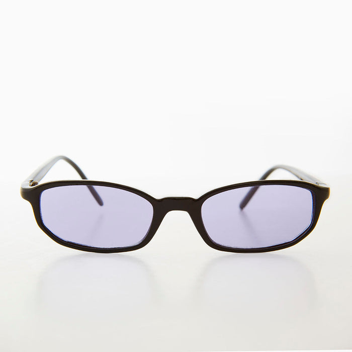 SUNGLASS MUSEUM Small Rectangle Tinted Lens Sunglasses - Bard