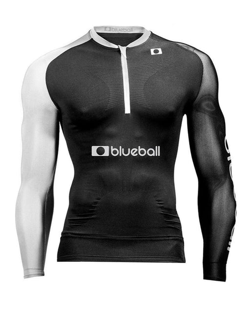 blueball apparel compression t shirt running men compression clothing performance premium black bb100009 KRN glasses BB100009TM M
