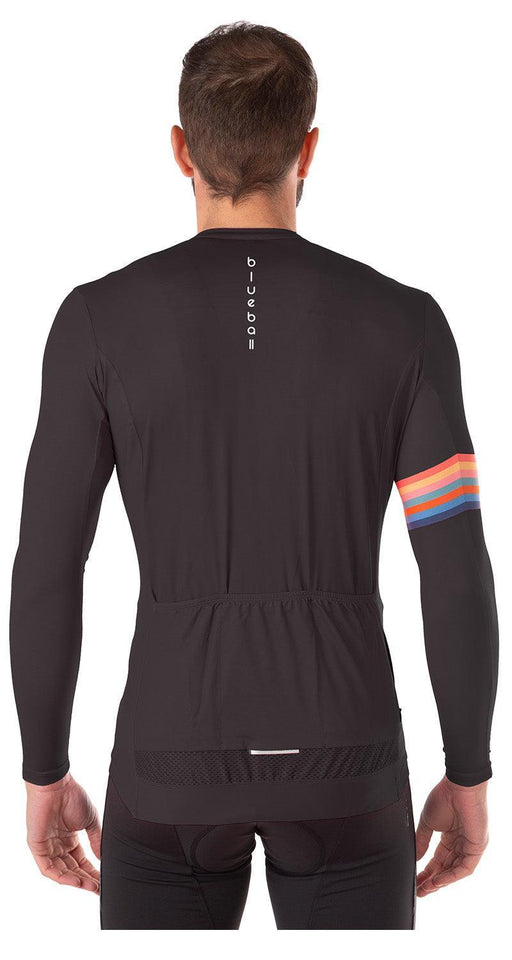 blueball apparel cycling jersey men compression clothing performance premium black bb110101 KRN glasses BB110101TM M