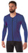 blueball apparel cycling jersey men compression clothing performance premium blue bb110103 KRN glasses BB110103TS S