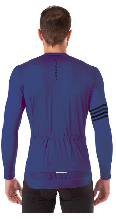 blueball apparel cycling jersey men compression clothing performance premium blue bb110103 KRN glasses BB110103TM M
