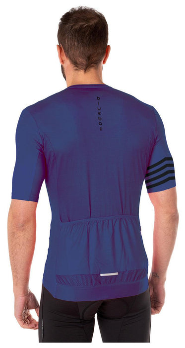 blueball apparel cycling jersey men compression clothing performance premium blue bb110303 KRN glasses BB110303TM M