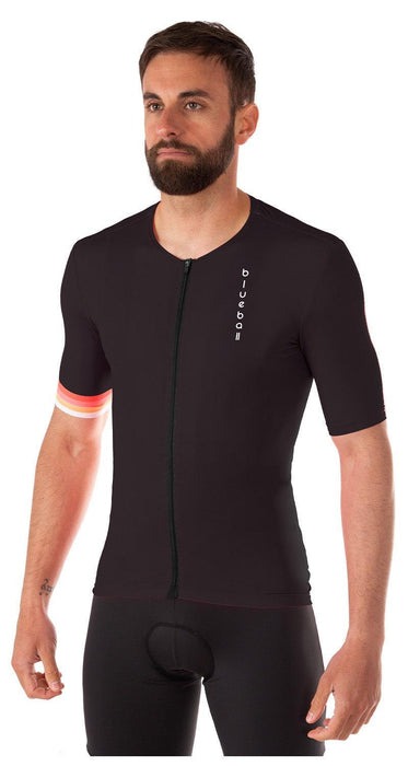 blueball apparel cycling jersey men compression clothing performance premium black bb110307 KRN glasses BB110307TS S
