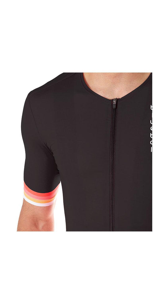 blueball apparel cycling jersey men compression clothing performance premium black bb110307 KRN glasses BB110307TM M