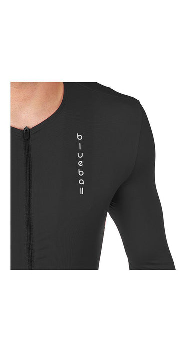 blueball apparel cycling jersey men compression clothing performance premium black bb110401 KRN glasses BB110401TL L