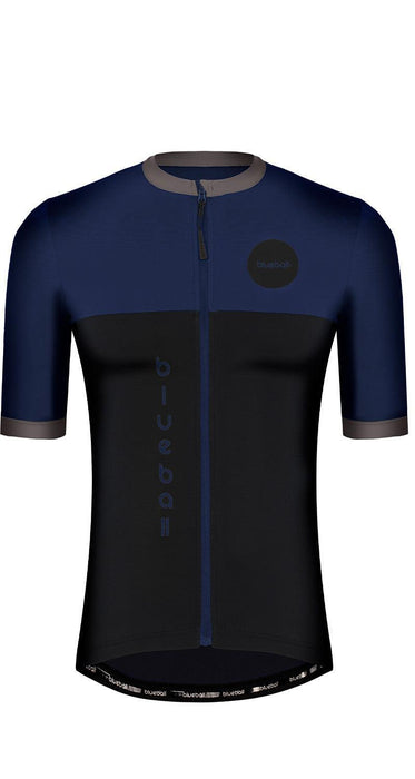 blueball apparel cycling jersey men compression clothing performance premium black blue bb110501 KRN glasses BB110501TL L