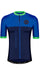 blueball apparel cycling jersey men compression clothing performance premium navy blue green bb110503 KRN glasses BB110503TL L