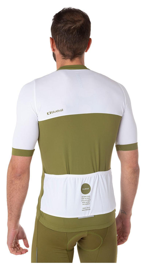 blueball apparel cycling jersey men compression clothing performance premium white khaki bb110524 KRN glasses BB110524TL L