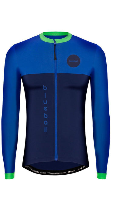 blueball apparel cycling jersey men compression clothing performance premium navy blue green bb110628 KRN glasses BB110628TL L