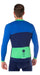 blueball apparel cycling jersey men compression clothing performance premium navy blue green bb110628 KRN glasses BB110628TM M