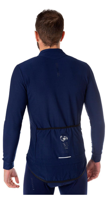 BLUEBALL Cycling Jacket Long Sleeve Men Navy Blue