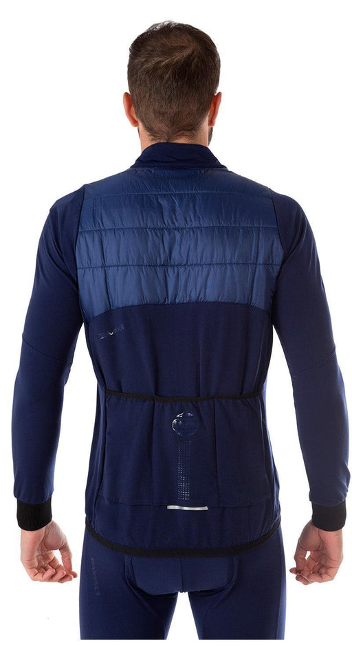 blueball apparel cycling jacket men compression clothing performance premium navy blue bb180620 KRN glasses BB180620TM M