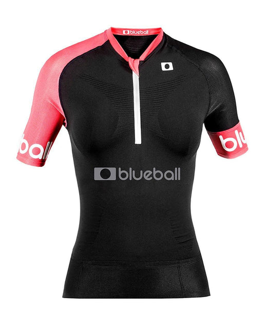 blueball apparel compression t shirt running women compression clothing performance premium black pink bb200037 KRN glasses BB200037TM M