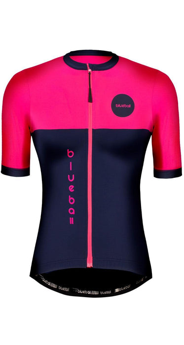 blueball apparel cycling jersey women compression clothing performance premium pink blue bb210105 KRN glasses BB210105TL L