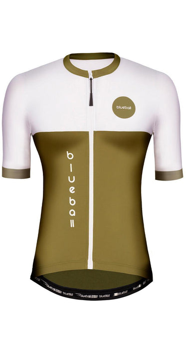 blueball apparel cycling jersey women compression clothing performance premium khaki white bb210124 KRN glasses BB210124TL L