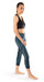 blueball apparel running leggins women compression clothing performance premium shiny black bb220061 KRN glasses BB2200612TS S