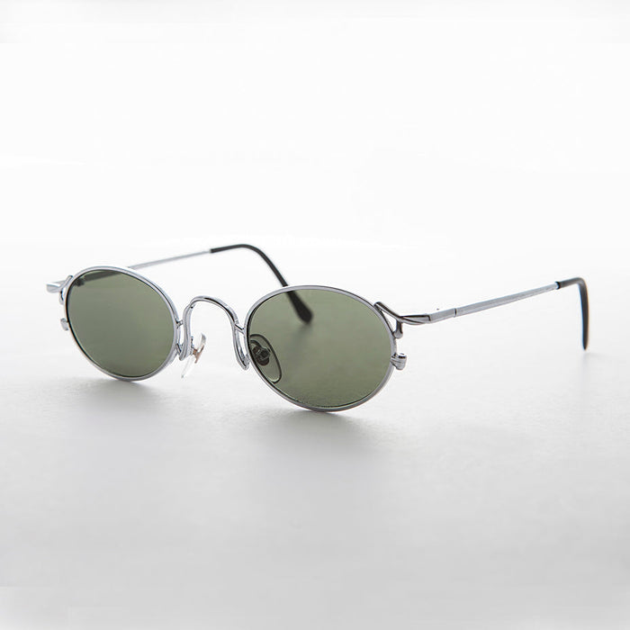 SUNGLASS MUSEUM Oval Victorian Style 90s Sunglasses - Beatrice