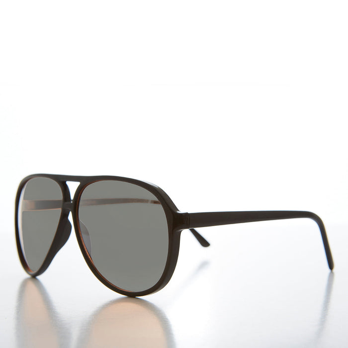 SUNGLASS MUSEUM Simple Polarized Lens Aviator Sunglasses - Bedford