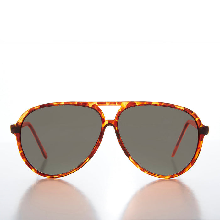 SUNGLASS MUSEUM Simple Polarized Lens Aviator Sunglasses - Bedford