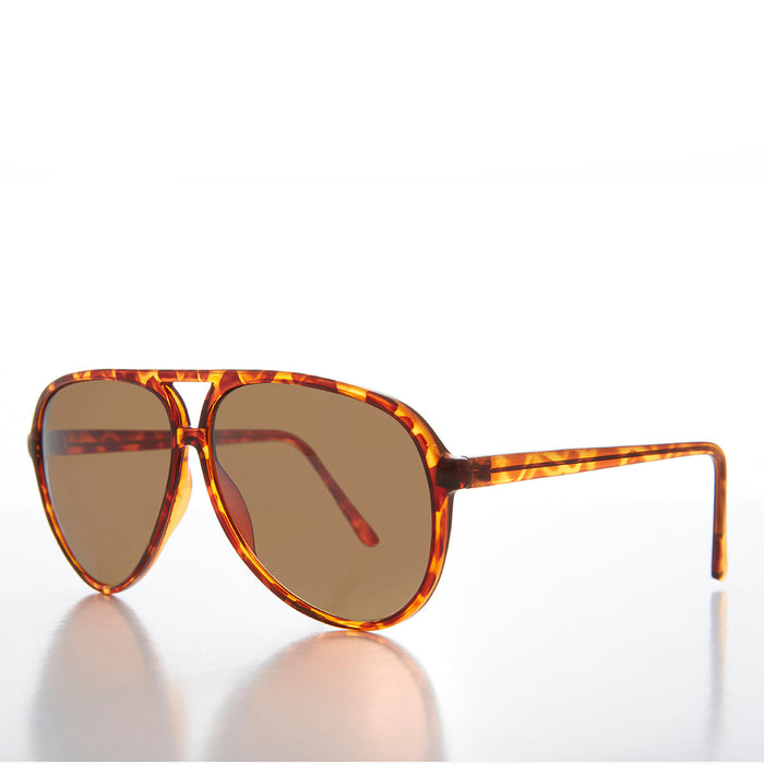 SUNGLASS MUSEUM Simple Polarized Lens Aviator Sunglasses - Bedford