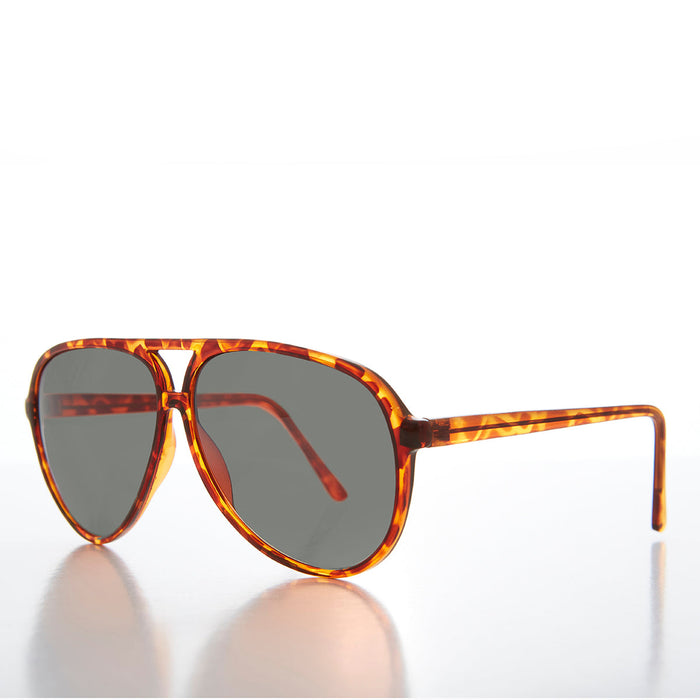 SUNGLASS MUSEUM Simple Polarized Lens Aviator Sunglasses - Bedford