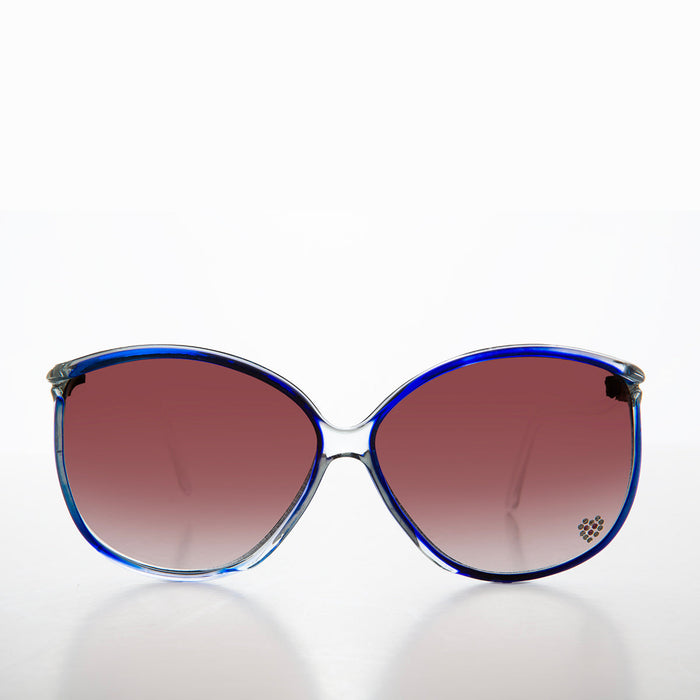 SUNGLASS MUSEUM 80s Rhinestone Boho Vintage Sunglasses - Belinda - Product image