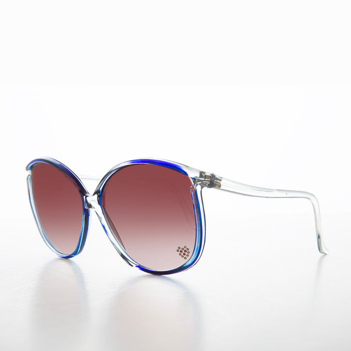 SUNGLASS MUSEUM 80s Rhinestone Boho Vintage Sunglasses - Belinda - Product image