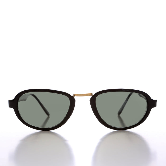 SUNGLASS MUSEUM Minimalist Sunglasses with Metal Bridge - Bell
