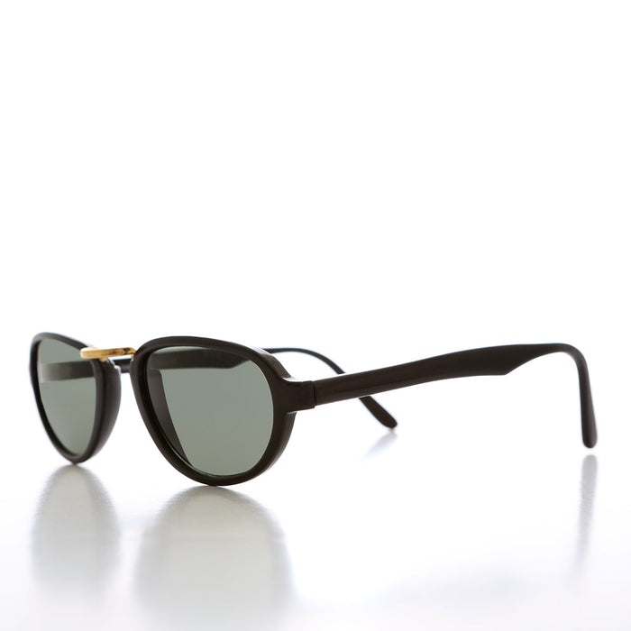 SUNGLASS MUSEUM Minimalist Sunglasses with Metal Bridge - Bell