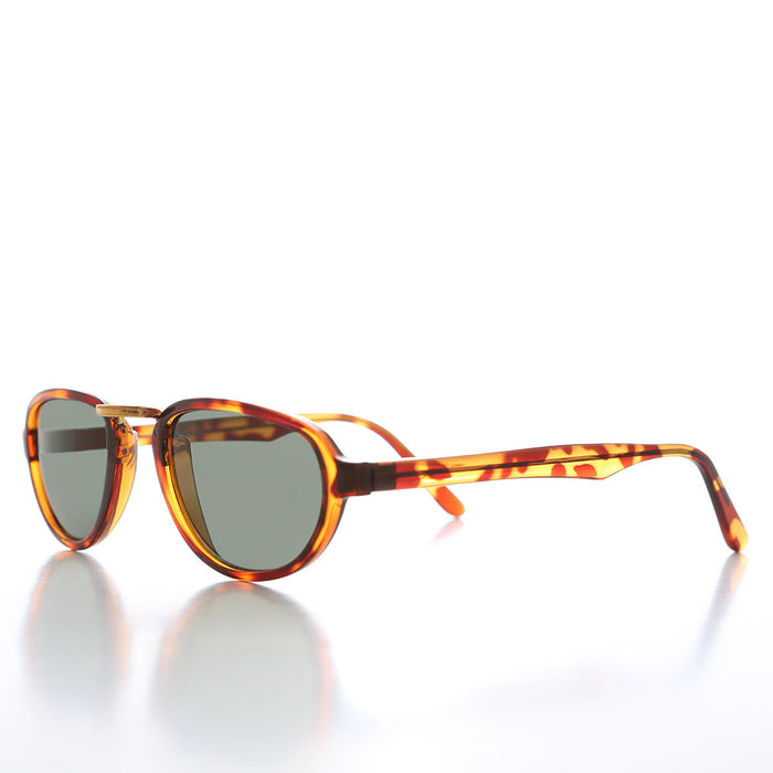 SUNGLASS MUSEUM Minimalist Sunglasses with Metal Bridge - Bell