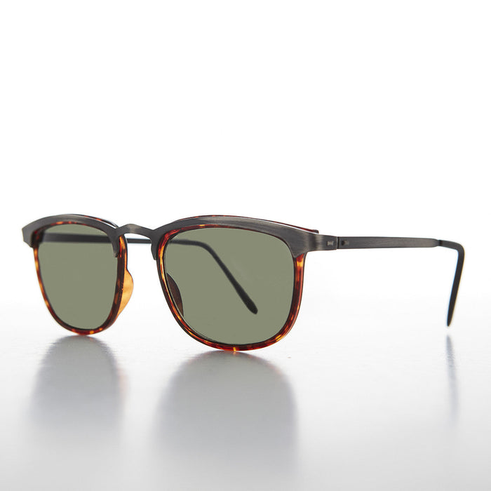 SUNGLASS MUSEUM Updated Brow Line Vintage Steampunk Sunglass - Bennett