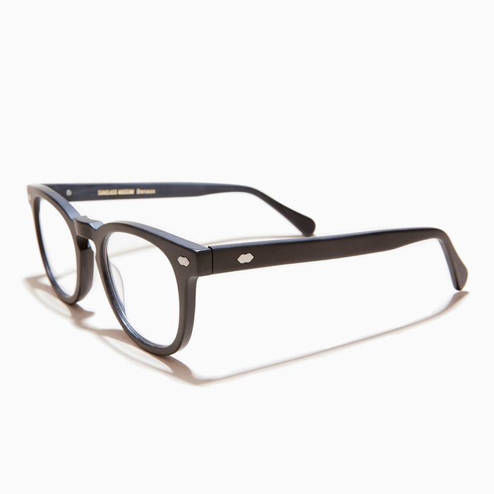 SUNGLASS MUSEUM Black Round Classic Reading Glasses - Benson