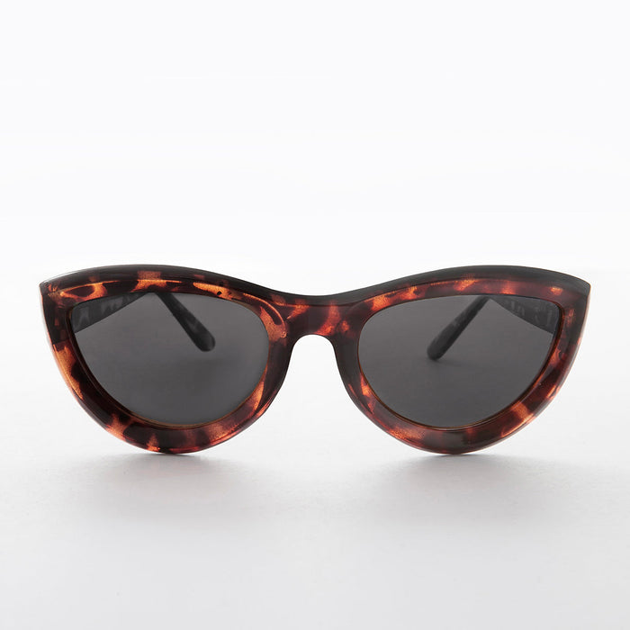 SUNGLASS MUSEUM Rare Oversized Mod Cat Eye Chunky Sunglass - Big Momma