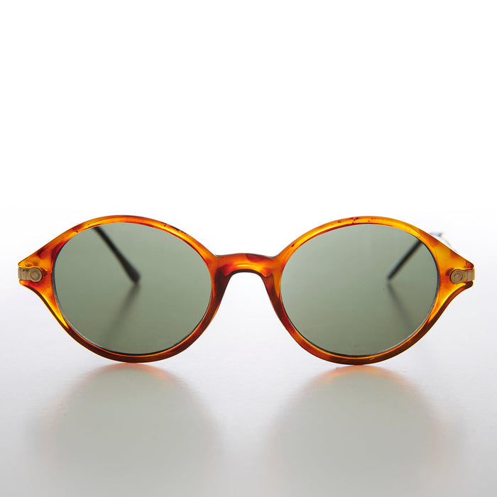 SUNGLASS MUSEUM Simple Oval 90s Unisex Sunglass - Binxy