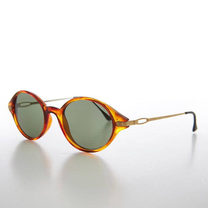 SUNGLASS MUSEUM Simple Oval 90s Unisex Sunglass - Binxy